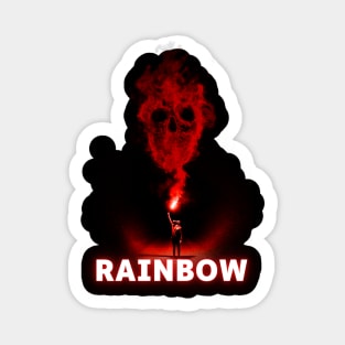 rainbow burn on Sticker